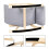 Ergonomic Birch Rocking Chair with Adjustable Footrest 7