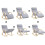 Ergonomic Birch Rocking Chair with Adjustable Footrest 6