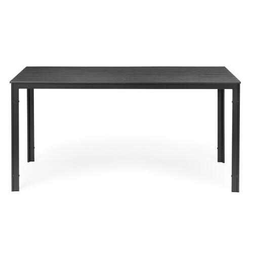 Polywood 6-Sitzer-Gartentisch mit Terrassenmöbeln, grau