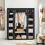 Large Capacity Fabric Wardrobe with Dustproof Cover 2