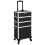 Versatile Makeup Trolley with Roomy Compartments & Wheels 1