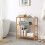Eco-Friendly Bamboo Shelf: Durable, Stable, Easy Assembly 2