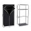 Space-Saving Foldable Closet Wardrobe with Dust-Proof Cover 5