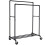 Industrial Style Heavy Duty Clothes Rack with Wheels 1