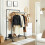 Industrial Style Heavy Duty Clothes Rack with Wheels 3