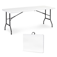 Garden banquet catering table, foldable 180