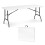 Garden banquet catering table, foldable 180 1