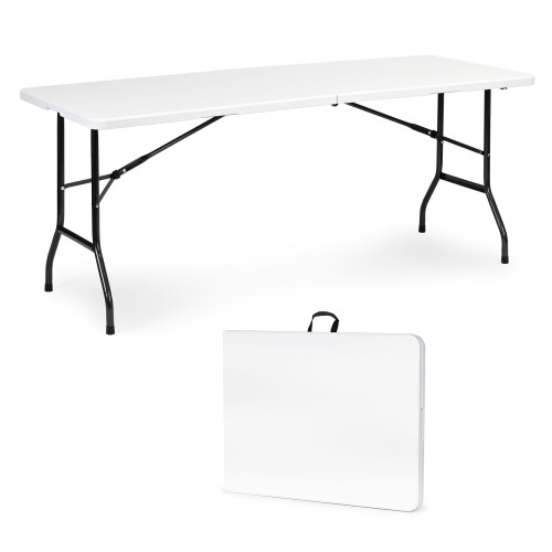 Garden banquet catering table, foldable 180
