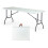 Garden banquet catering table, foldable 180 7