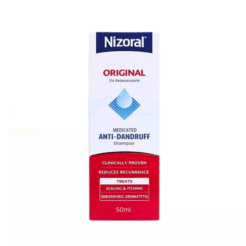 Nizoral Original 2% Ketoconazola Anti-Dandruff Shampoo For Hairs -50ml