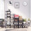 15-Pair Shoe Rack: Sturdy, DIY, Easy Assembly, Black 2