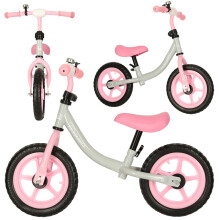 Trike Fix Balance Cross-Country-Fahrrad weiß und rosa