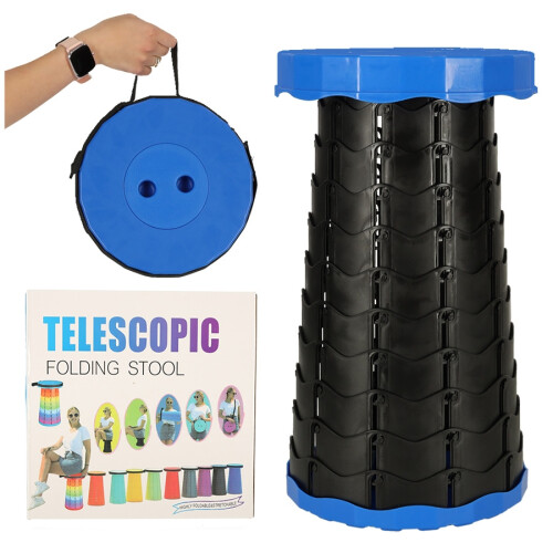 Klappstuhl Klapphocker Hocker Blau