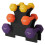 15-Min Home Workout Dumbbell Set with Storage Rack 1
