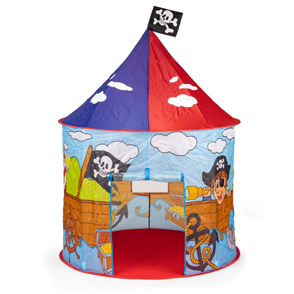 Tent pirate house children's playground