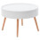 Runder Couchtisch mit Stauraum, 60 cm 1