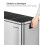 3-Compartment Soft-Close Pedal Recycling Bin, 54L Capacity 6