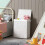 Handwoven White Laundry Hamper with Removable Liner 2