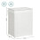 Handwoven White Laundry Hamper with Removable Liner 4