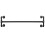 Industrial Wall-Mounted Clothes Rack, 60kg Capacity, Black 1