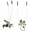Torsion stepper with cables, handles made by ModernHome 10