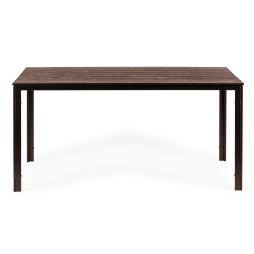 Garten-Gastronomietisch 156 x 78 cm Braun 2