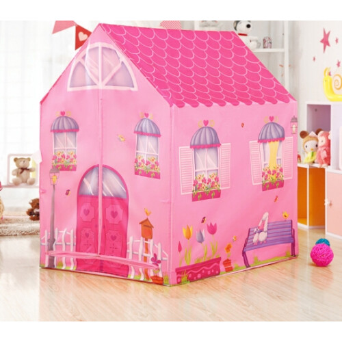 Rosa Hauszelt für KinderIPLAY 1