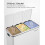 3-Compartment Soft-Close Pedal Recycling Bin, White, 54L 4