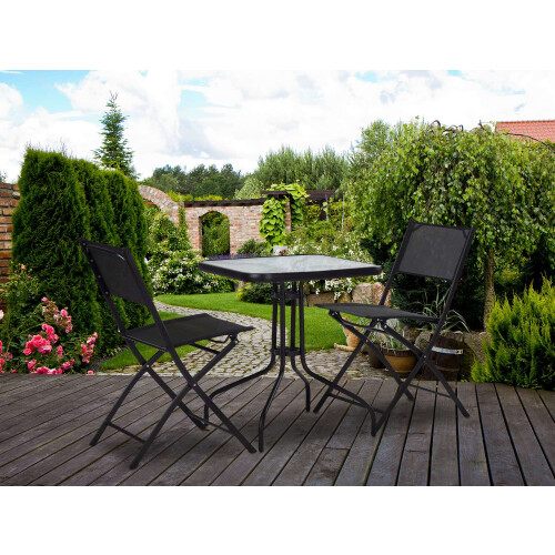Gartentisch 60 cm für den Garten-Terrassen-Balkon ModernHome 2