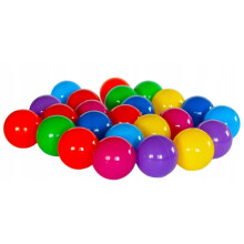 Set of multicolor balls for tent and pool 100 pieces