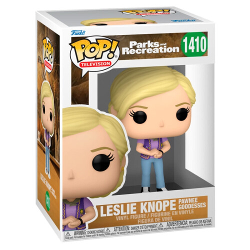 Funko POP figure Parks & Recreation Leslie Goddess