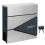 Modern Geometric Mailbox with Soft-Close Lid 1