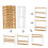 3-Tier Bamboo Rack: Adjustable, Wall-Mount or Free-Standing 6