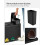 3-in-1 Step Bin with Colour-Coded Pedals for Easy Sorting 4