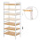 Natural Bamboo Shelf: Organize & Refresh Any Room Easily 5