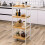 Natural Bamboo Shelf: Organize & Refresh Any Room Easily 3