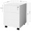 3-Drawer Steel Rolling File Cabinet with Lock & Wheels 4