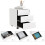 3-Drawer Steel Rolling File Cabinet with Lock & Wheels 6