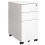 Compact Steel File Cabinet with 3 Drawers & Lockable Wheels 1