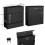 Modern Black Wall-Mounted Mailbox with Lock 6