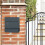 Modern Anthracite Grey Letterbox with Lock 7