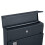 Modern Anthracite Grey Letterbox with Lock 5