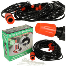 Wasservorhang-Nebel-Gartensprinkler-Bewässerungssystem 20 m