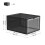 Set of 6 Stackable Shoe Storage Boxes with Clear Doors 5