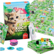 Om Kat i Problemer. Ny udgave. Brætspil. Muduko