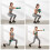 Non-Slip Hex Dumbbell Set, Space-Saving, 8kg Total, Green 3