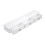 Floating Wall Shelf with 3 Drawers, White, 80cm 1
