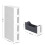 Narrow Rolling Storage Cart with 4 Drawers & Wheels 5