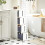 Narrow Rolling Storage Cart with 4 Drawers & Wheels 2