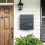 Modern Anthracite Grey Mailbox with Soft-Close Lid & Holder 2